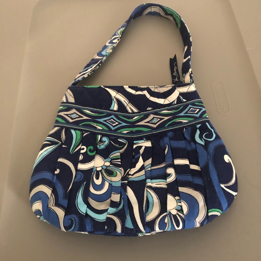Blue Vera Bradley small satchel